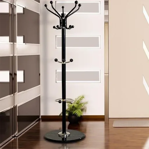 "Garderobenständer Standard schwarz 173 cm image"
