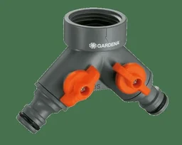2-Wege-Ventil für Wasserhähne mit 26,5 mm (G3/4)-Gewinde