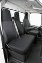 Passform Sitzbezüge Iveco Daily IV für Einzelsitz und Doppelbank vorne aus Stoff ab BJ 2006 bis 08/2011