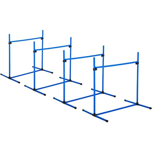 "Agility Hürdenset als 4er Set blau image"