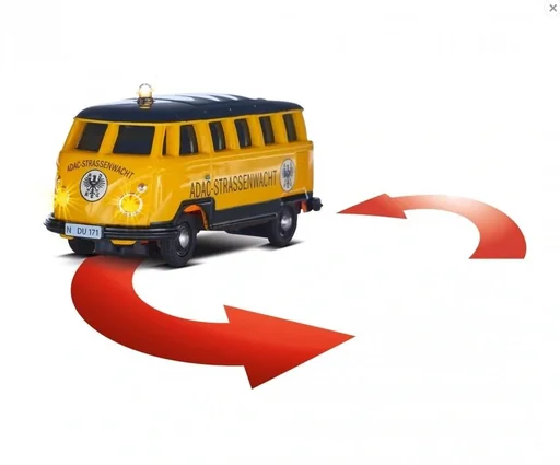 "Bus VW T1 Bus Samba ADAC 2.4 GHz 100 % RTR 1:87 image"