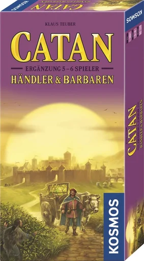 "Catan - Das Spiel -Erweiterung - Hänndler & Barbaren Ergännzung 5/6 Spieler 2022 image"