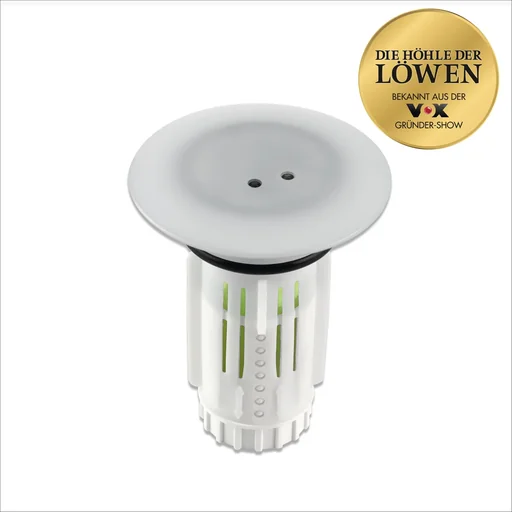 "Abfluss-Fee LED-Abflussstopfen 4,5V weiß/chrom image"