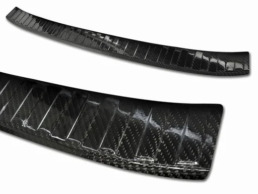 "Falcon Ladekantenschutz Premium Line ECHT CARBON, Audi A4 B9 Avant,2015-2019, FL2019>.Elegantes & sportives Design image"