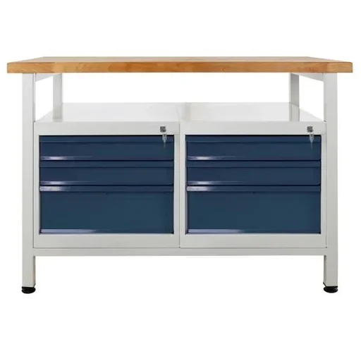 Werkbank Premium mit 6 Schubladen