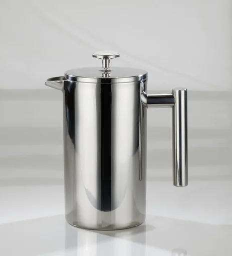 Thermo Kaffeezubereiter French Press, Edelstahl