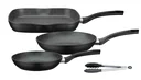 Bratpfannenset 4-tlg Gourmet Granit