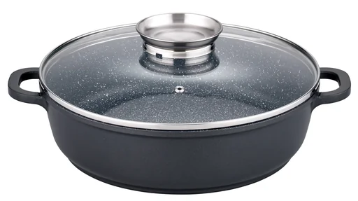 "Runde Servierpfanne 28 cm Gourmet Granit image"