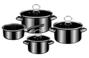 Kochtopfset 7-tlg Profi-Black-Star