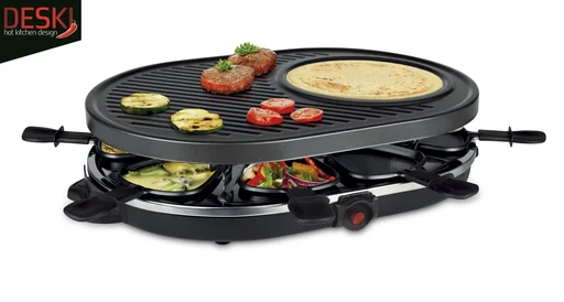 Raclette für 8 Personen