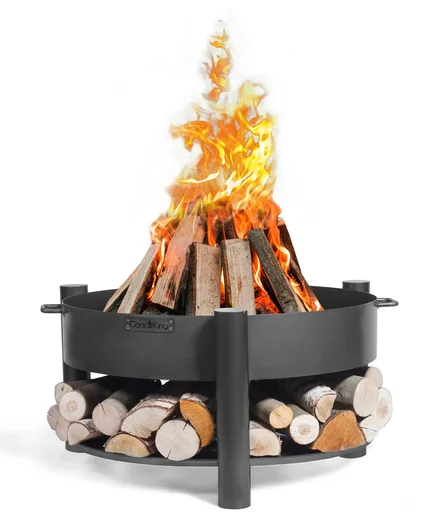 "Feuerschale Montana 80, inklusive Holzlager image"