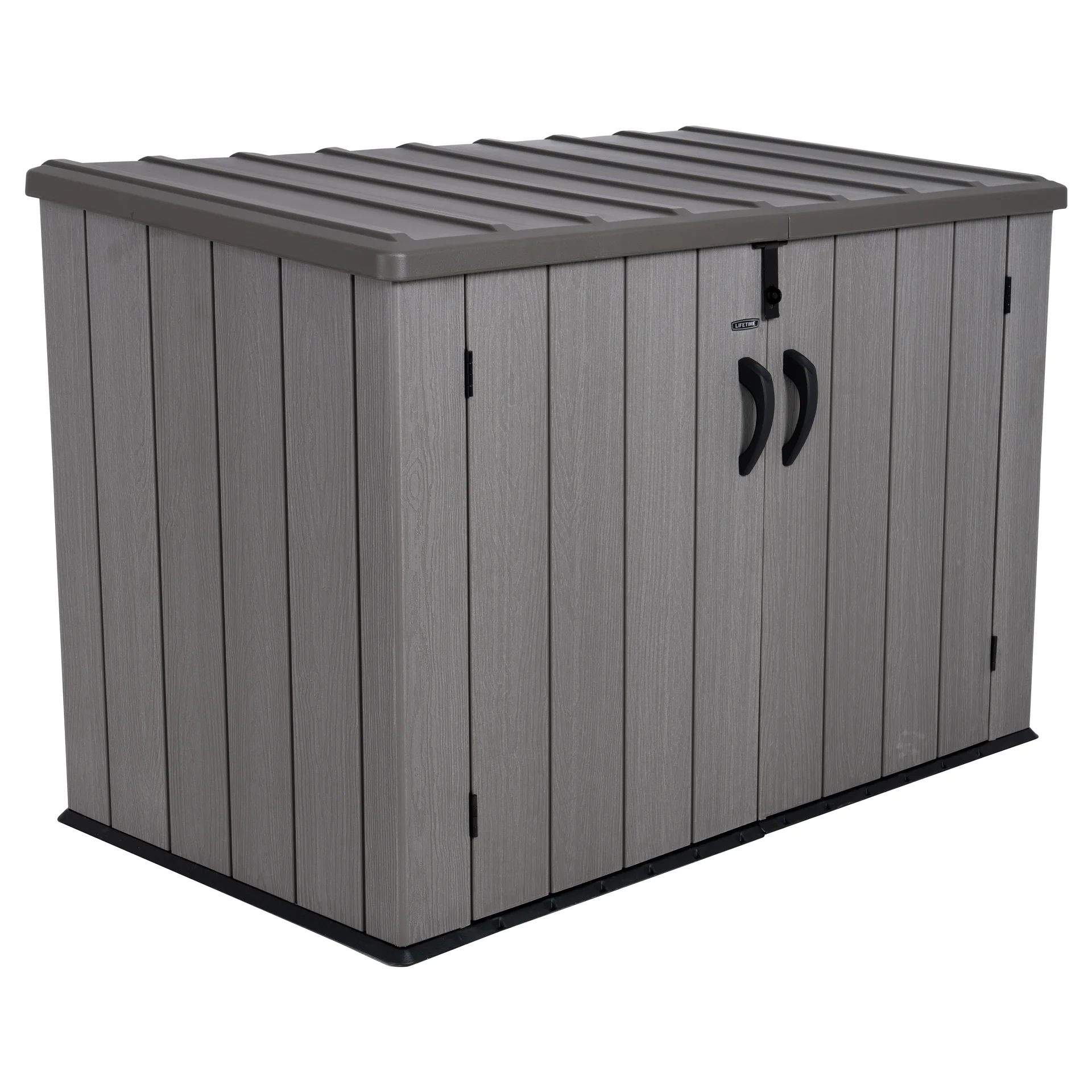 "Lifetime Mülltonnenbox grau/braun image"