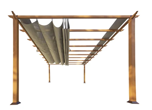 "Pergola Florenz 11 x 16, Holzoptik image"