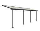 Terrassendach Sierra 230 x 670 cm, grau