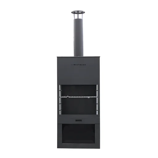 "Grill und Gartenkamin schwarz image"