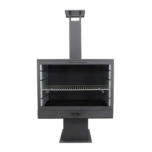 "Grill und Kaminofen schwarz image"