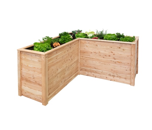 "Westmann Hochbeet Klassik L Holz natur image"