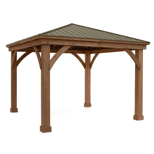 "Westmann Holzpavillon Devon 12×12 Natur image"