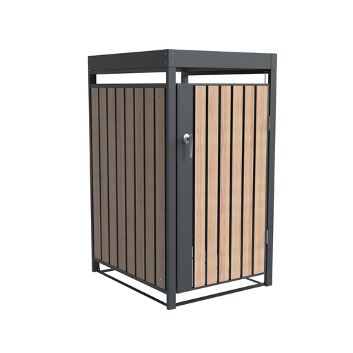 "Westmann Mülltonnenbox Planta 1er anthrazit (1× 240 L) image"