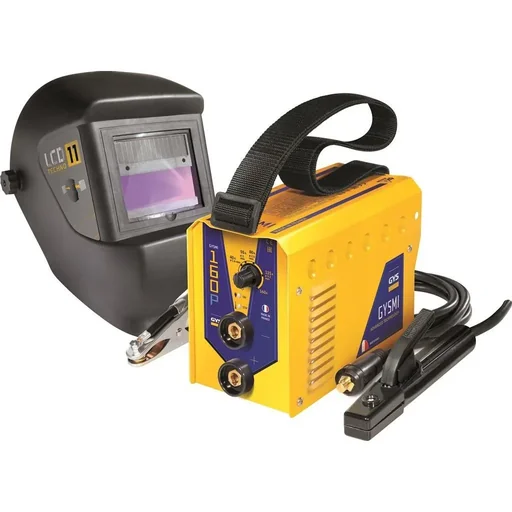 "Schweißinverter-Set inklusive LCD - Techno 11 - Elektroden 1,6 bis 4 mm - GYSMI 160P image"