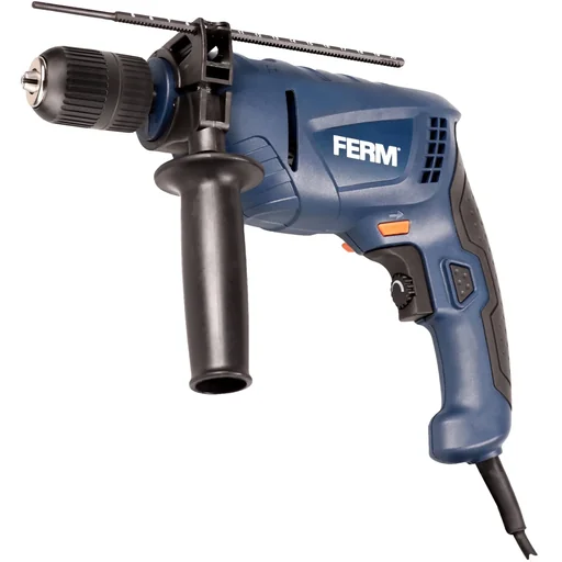 "PDM1051 Schlagbohrmaschine 550W - 13mm - Variable Geschwindigkeitskontrolle - Soft griff - Mit Tiefe-Begrenzer und Seite image"