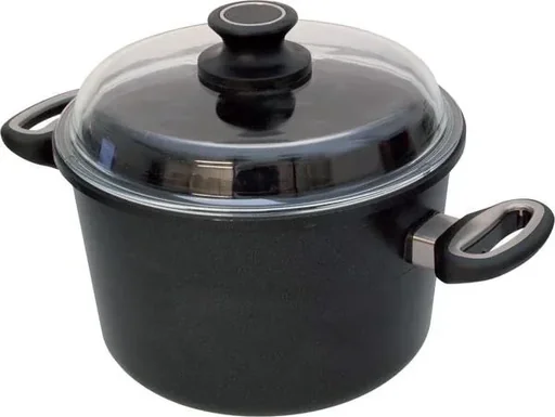 "Kochtopf mit Glasdeckel, 20 cm, 12 cm hoch, 3 Liter image"