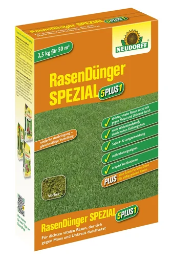 "Rasendünger "Spezial 5 plus 1" - 2,5 kg image"