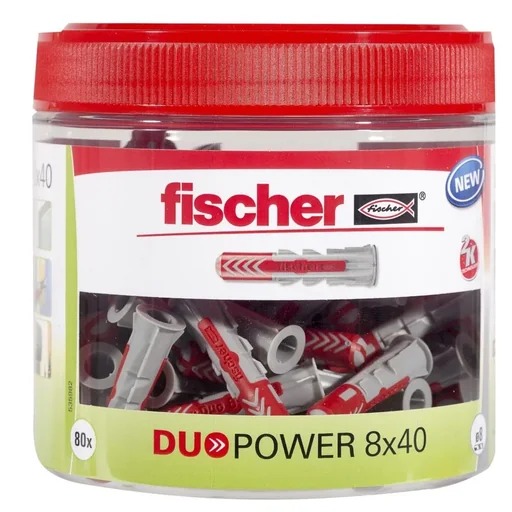 "Dübel, DUOPOWER 8 x 40, Runddose image"