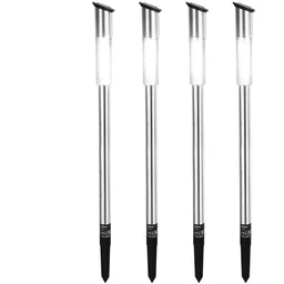 LED Solarlampe 4er Set - Wegbeleuchtung - Gartenbeleuchtung - mit Dämmerungssens