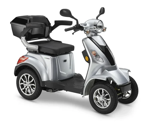 "E-Vierrad Luxxon E4800 20 km/h (Mofa-Klasse), keine Helmpflicht, silber image"