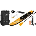 Wakiki Max SUP Boardset aufblasbar - 305x71x10cm - orange/schwarz