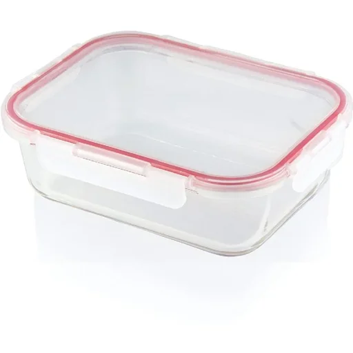 "Mehrzer - Frischebox - 2260ml - rechteckig - Bake-and-Lock - Rot image"
