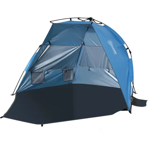 "Strandmuschel für 2 Personen blau image"
