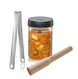 Fermentier-Set "NATIVO", Starter-Set mit Anleitung, Stößel, Zange und Rezeptheft