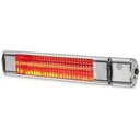 Heizung - Infrarot-Lampe - Terrassenheizung - innen und außen - 2000W - 24m² - IP55 - Mit Fernbedienung