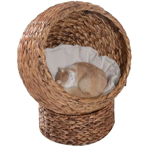 "Katzenkorb mit Kissen image"