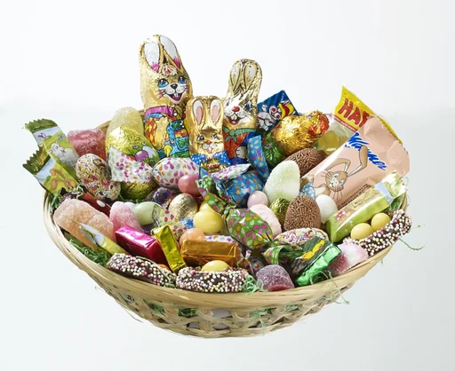 "Festtags-Osterkörbchen, Süßwaren, 500 g image"