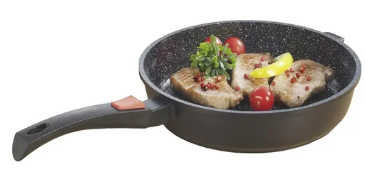 "Pfanne King Aluguss mit abnehmbarem Griff, 28 cm H 7 cm image"