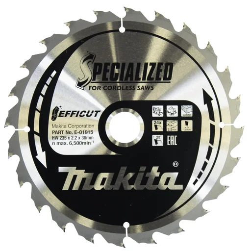 "EFFICUT Sägeblatt 235x30x24Z image"