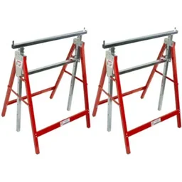 2x Teleskopbock KB1300A - 150kg - 58x58x130 cm