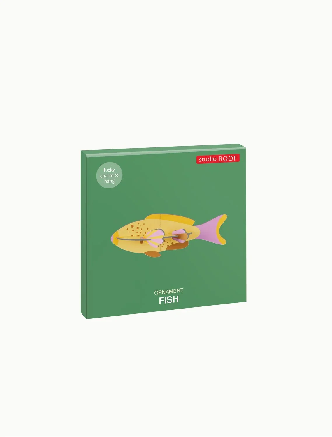 "Studio ROOF Ornament, Bastel-Set, 3D Wandobjekt - Fisch image"