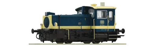 "Diesellokomotive Baureihe 333 der Deutschen Bundesbahn in ozeanblau/elfenbeinfarbener Lackierung image"