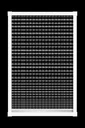 Insektenschutz-Plissee für Fenster, Farbe weiß, 140 x 150 cm