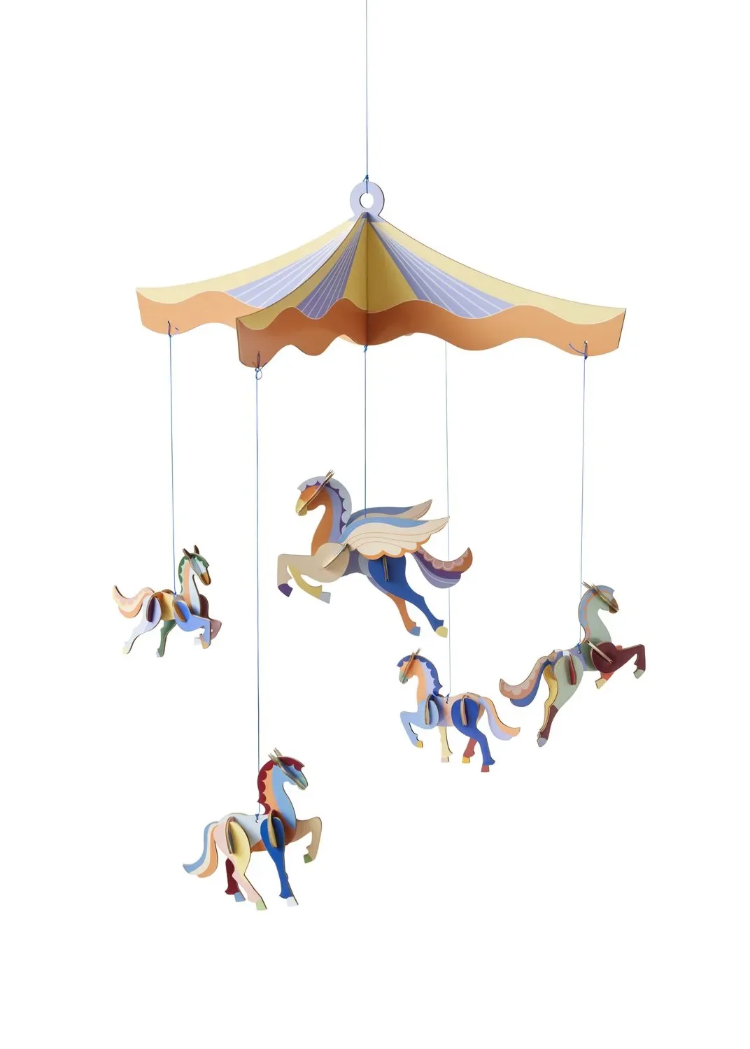 "Studio ROOF Bastel-Set, 3D Wandobjekt, Baby Mobile - Zirkus der Sonne image"