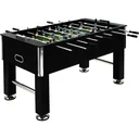 Fußballtisch 60 kg 140x74,5x87,5 cm Stahl schwarz