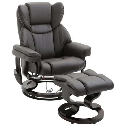 "Massagesessel mit Fußhocker Heizfunktion image"