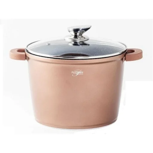 "Platin Schmorpfanne - Antihaft - 24cm - Kupfer image"