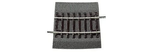 "6 Stück Gebogenes Gleis R3¼ mit Bettung, Radius 419,6 mm, Bogenwinkel 7,5° image"