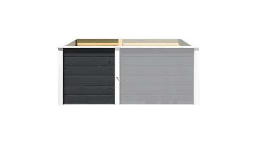"Ergänzungssatz Hochbeet Modular, Wandstärke 21 mm, anthrazit, 67 cm image"