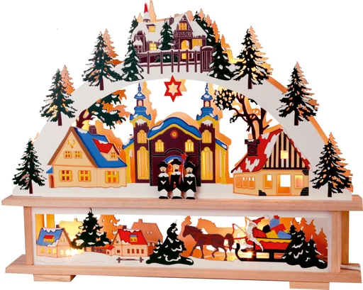 "Fensterleuchter aus Holz "Straubing" image"
